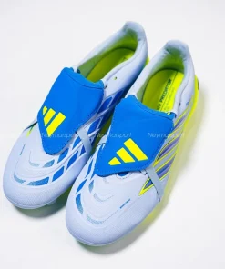 Giày đá bóng cỏ tự nhiên adidas Predator League Fold-over Tongue FG Ice Cold Precision