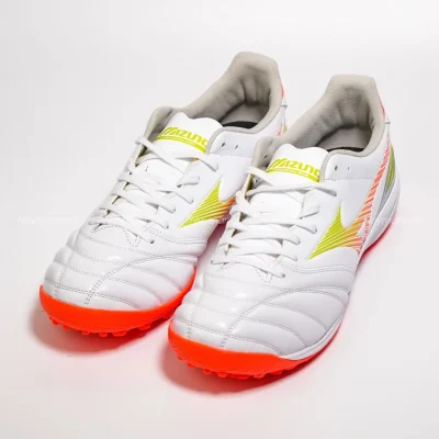 Giày đá bóng cỏ nhân tạo Mizuno Morelia Neo V Pro TF Prism White