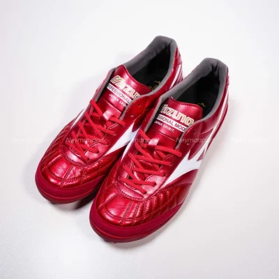 Giày đá bóng cỏ nhân tạo Mizuno Morelia Sala Made in Japan AS TF Red Ruby