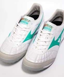 Giày đá bóng cỏ nhân tạo Mizuno Morelia Sala MADE IN JAPAN AS TF Prism White