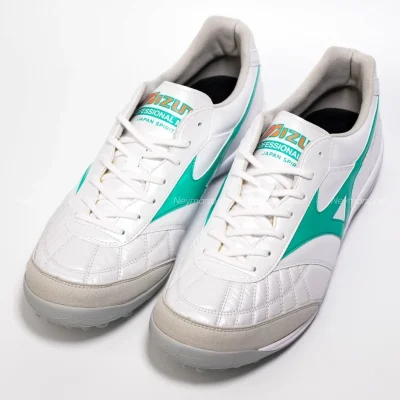 Giày đá bóng cỏ nhân tạo Mizuno Morelia Sala MADE IN JAPAN AS TF Prism White