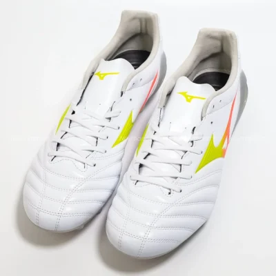 Giày đá bóng cỏ tự nhiên Mizuno Monarcida Neo III PRO FG Prism White